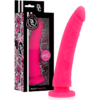 DELTA CLUB - DILDO REALISTA ROSA SILICONA MEDICA 17 CM -O- 3 CM