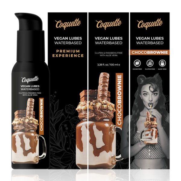 img_97425_32c7053f225dfd3890207e8c62eff05b_1.png COQUETTE CHIC DESIRE - PREMIUM EXPERIENCE LUBRICANTE VEGANO CHOCOBROWNIE 100ML