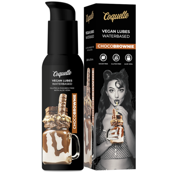 img_97426_e48e75d2047bfcaf94fdb1facda55de7_1.png COQUETTE CHIC DESIRE - PREMIUM EXPERIENCE LUBRICANTE VEGANO CHOCOBROWNIE 100ML