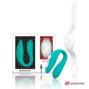img_99076_fc17d76d0b5fe9dba206f2f4b575cda1_1.png WEARWATCH - VIBRADOR DUAL TECHNOLOGY WATCHME AGUA MARINA / NÍVEO