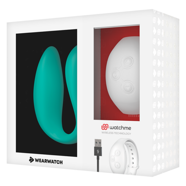 img_99077_51b3cc39fd034aede35162a1e1fc4b20_1.png WEARWATCH - VIBRADOR DUAL TECHNOLOGY WATCHME AGUA MARINA / NÍVEO