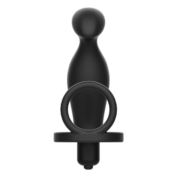 img_99465_3dedb19b3c69ef9eae1c84fc334a823c_1.png ADDICTED TOYS - PLUG ANAL CON ANILLO SILICONA NEGRO 12 CM
